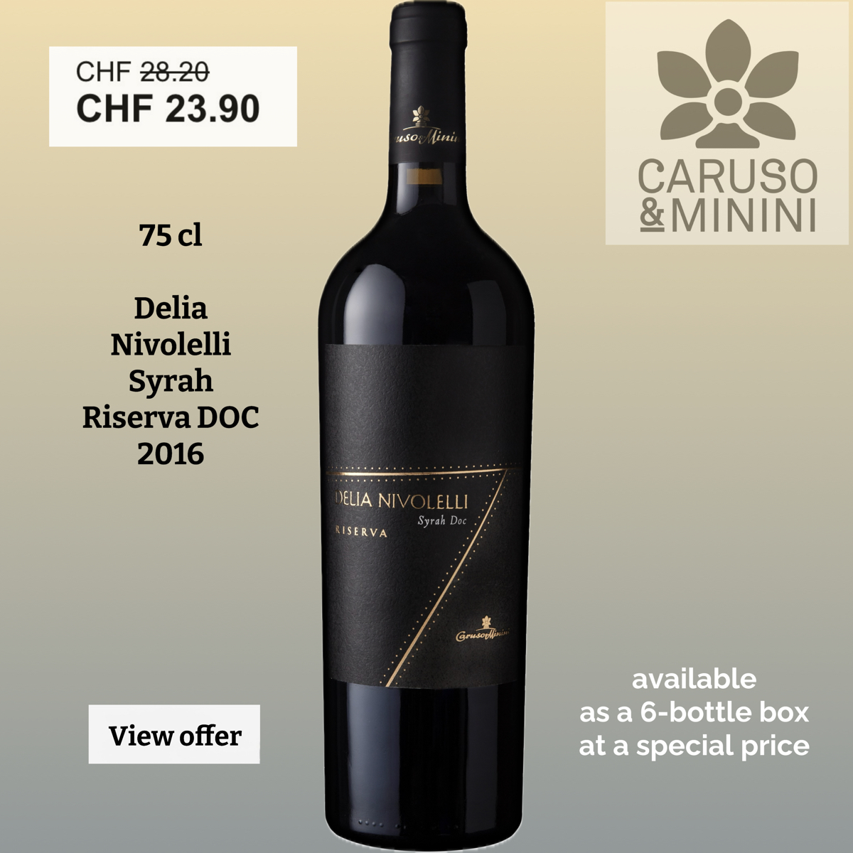 Delia Nivolelli Syrah Riserva DOC